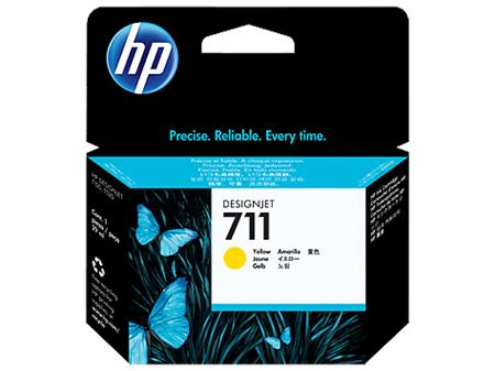 Cartridge HP DesignJet CZ132A yellow, 711